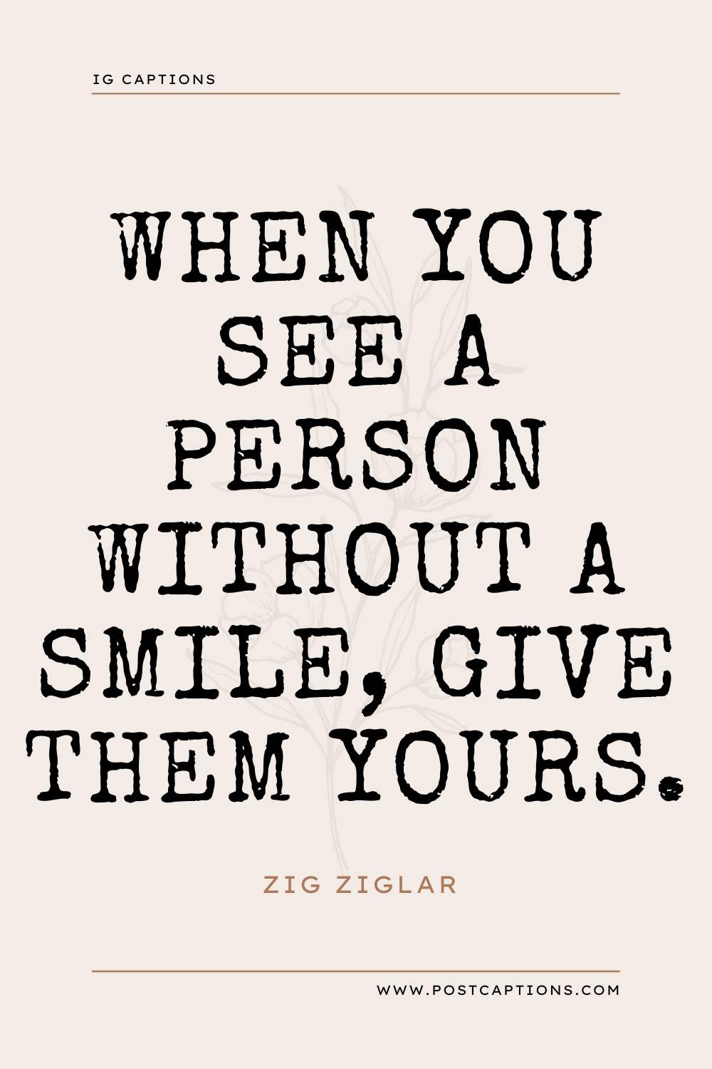 Smile quotes for Instagram