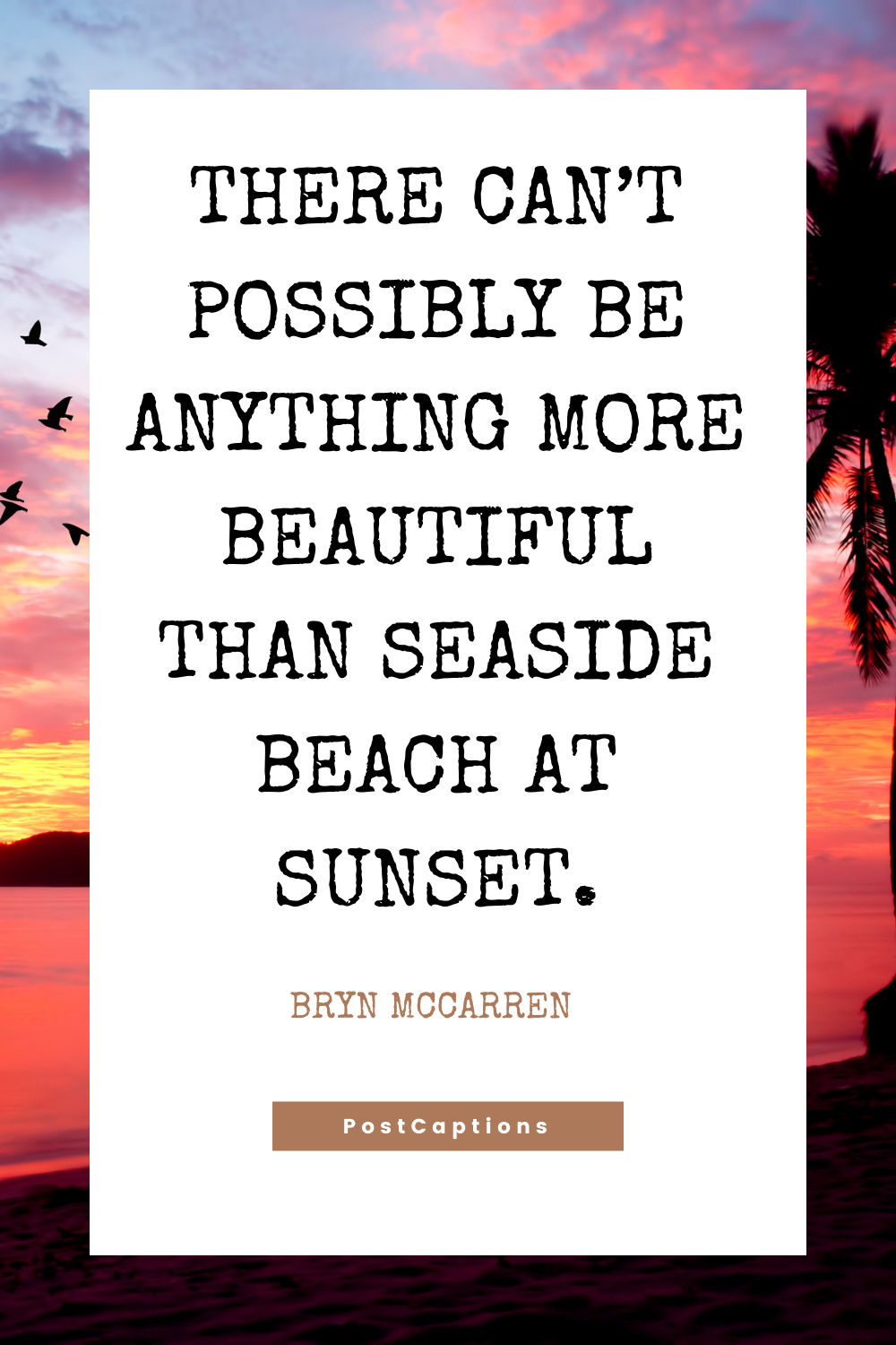 beach sunset quotes for instagram
