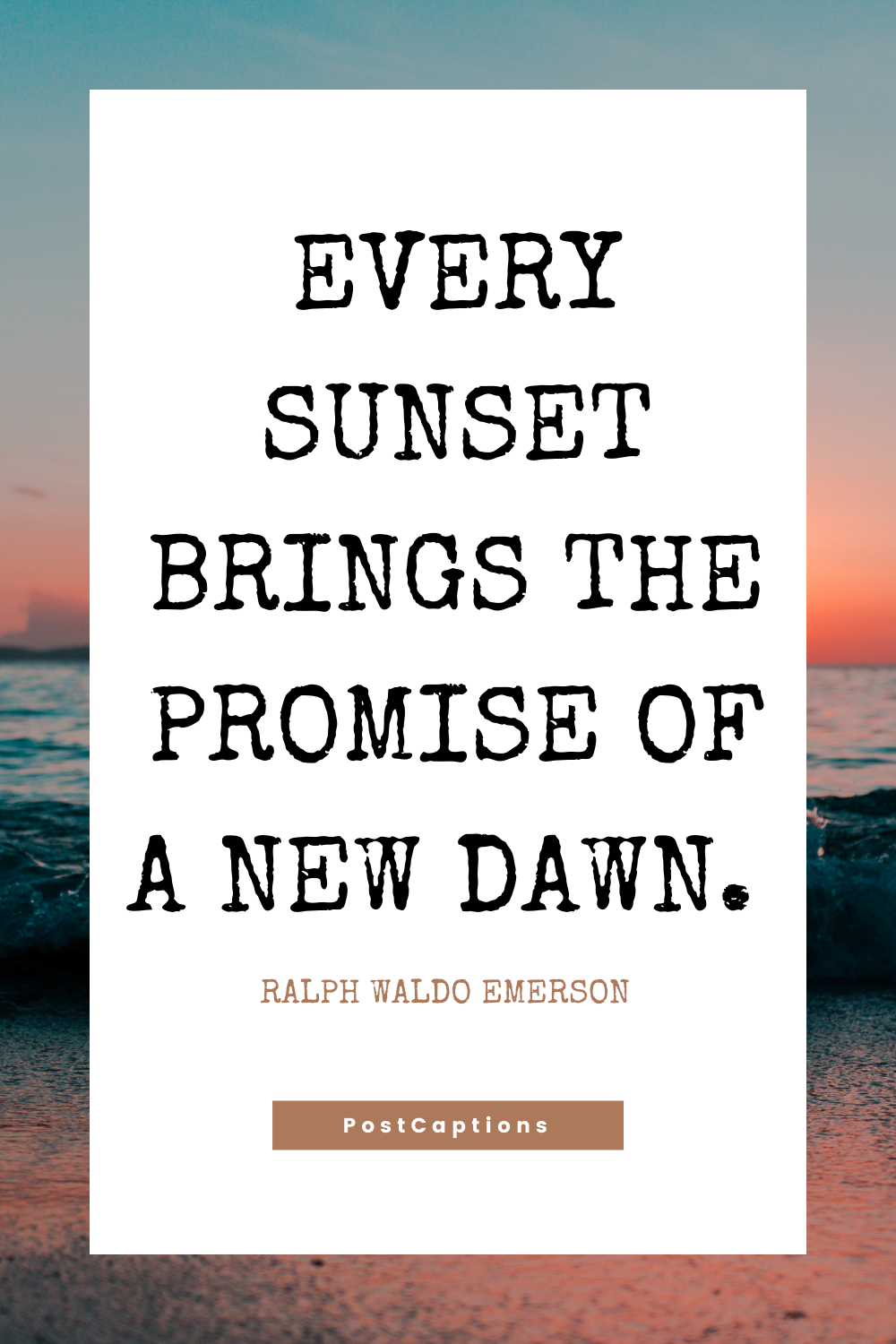 Best Sunset Quotes for Instagram
