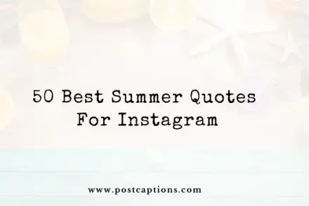 Best summer quotes for Instagram