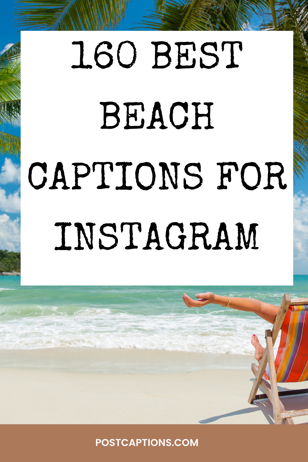 Beach captions for Instagram