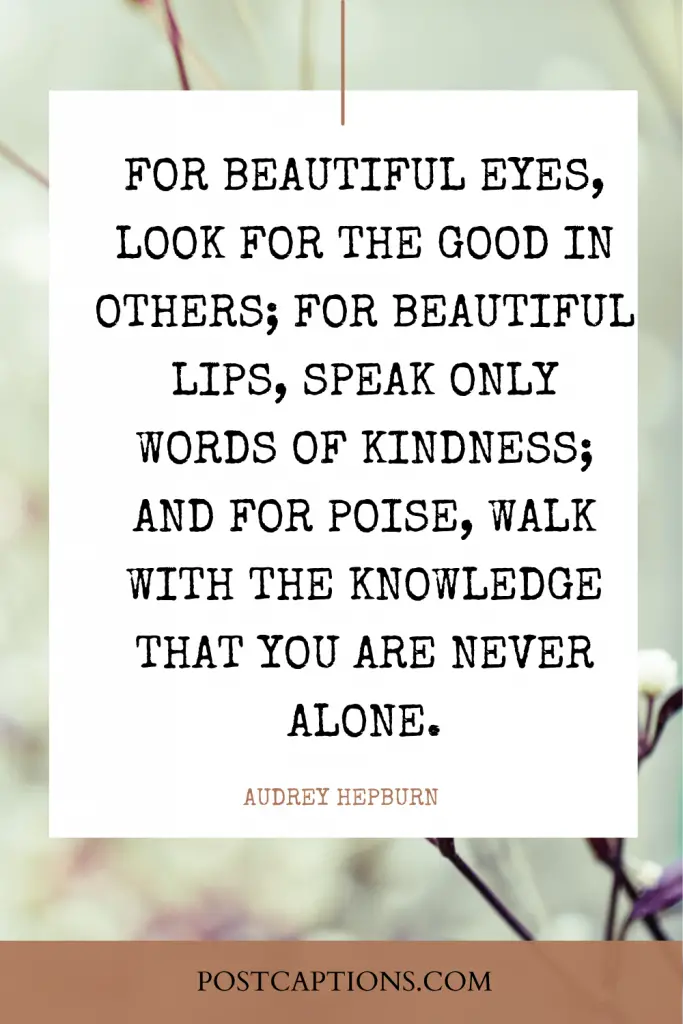 50 Inspiring Quotes by Audrey Hepburn - PostCaptions.com