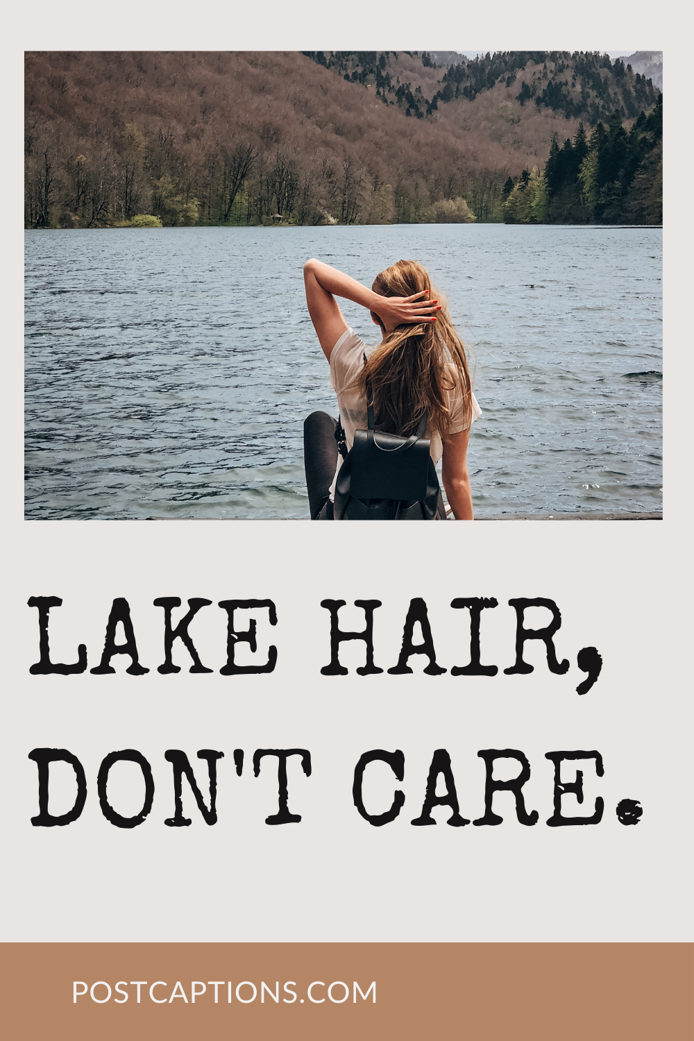 Funny lake captions