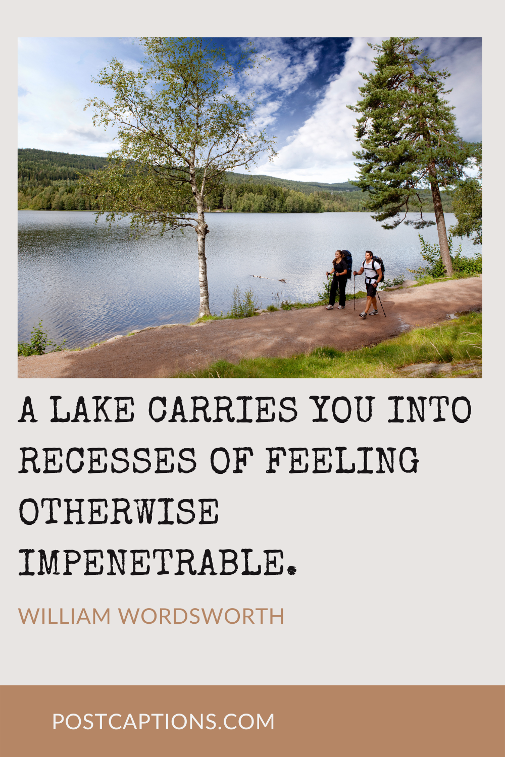 Lake quotes for Instagram