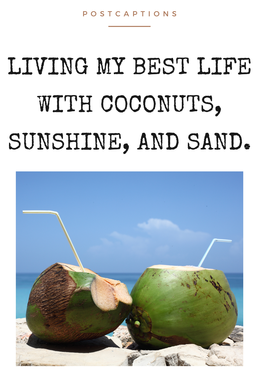 Coconut Instagram captions