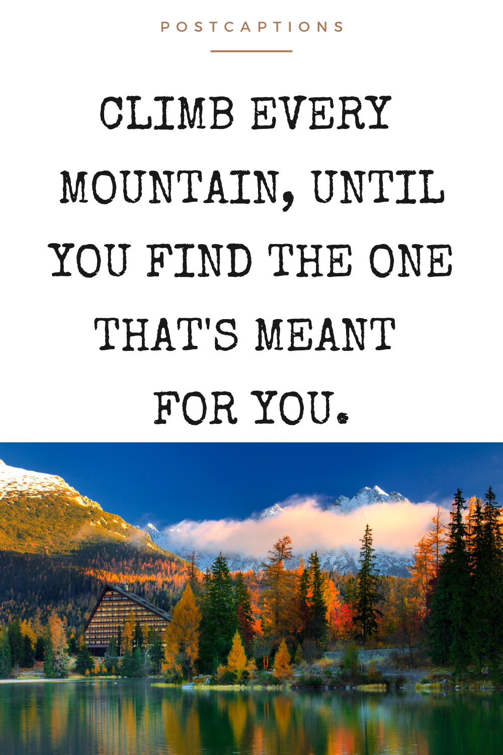 Mountain Instagram captions