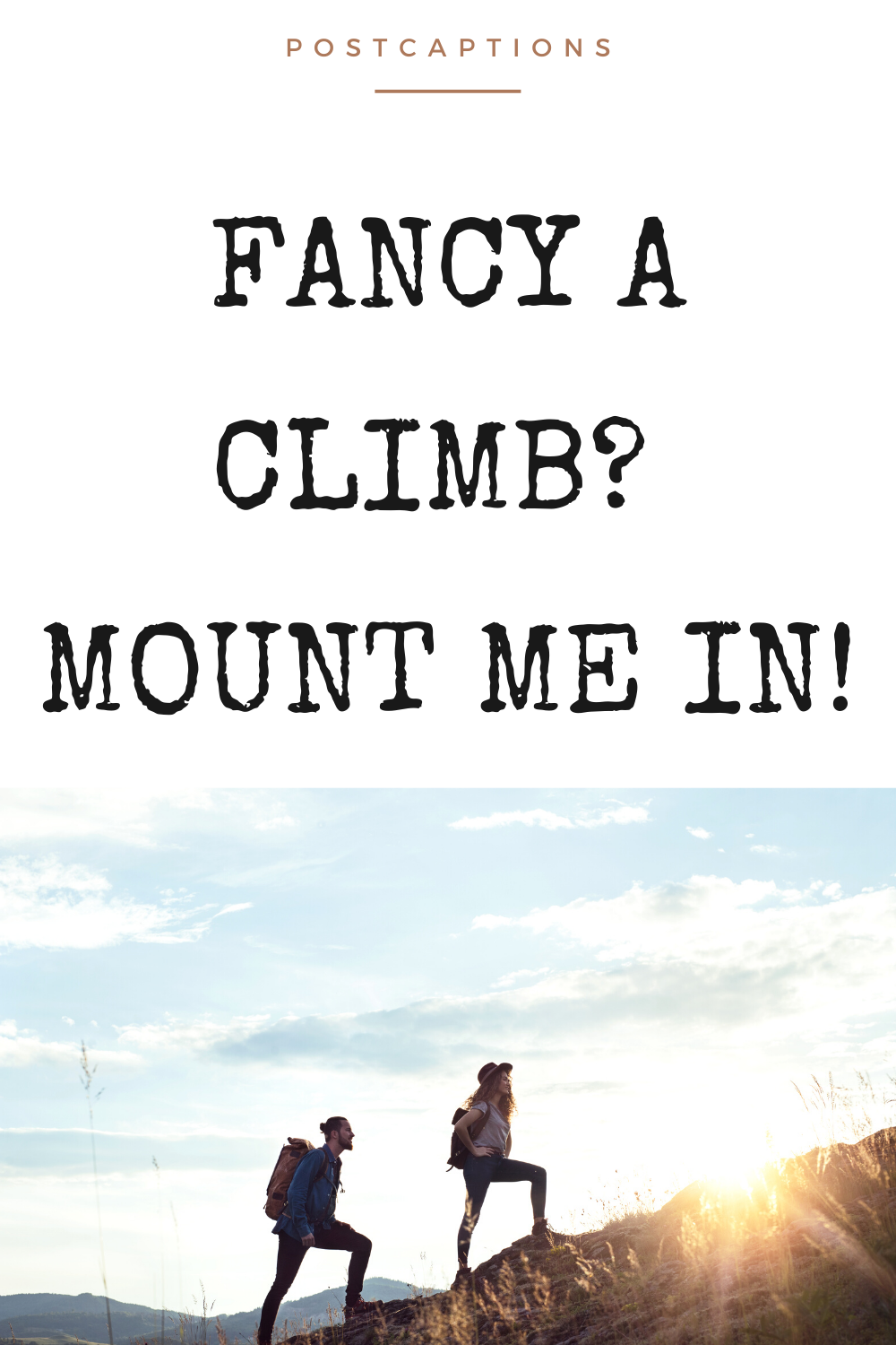 Funny Mountain Captions