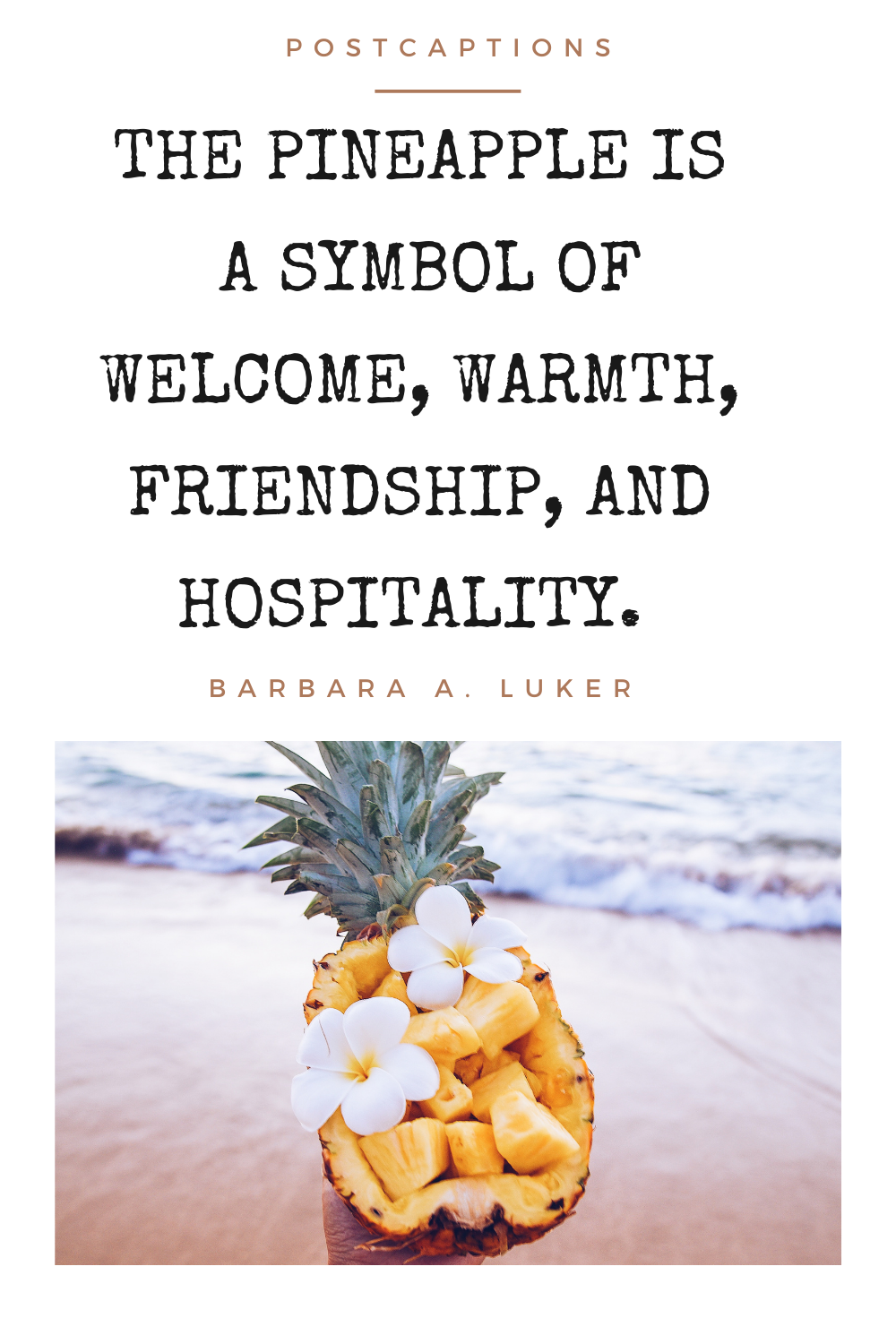 Pineapple quotes for Instagram
