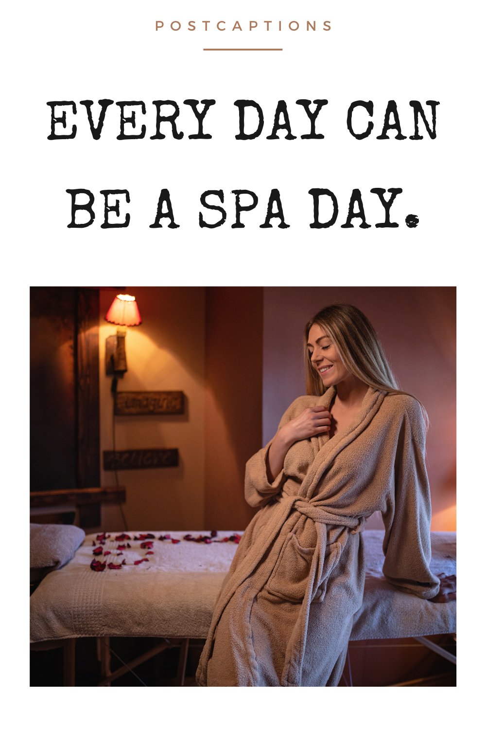 Spa captions for Instagram