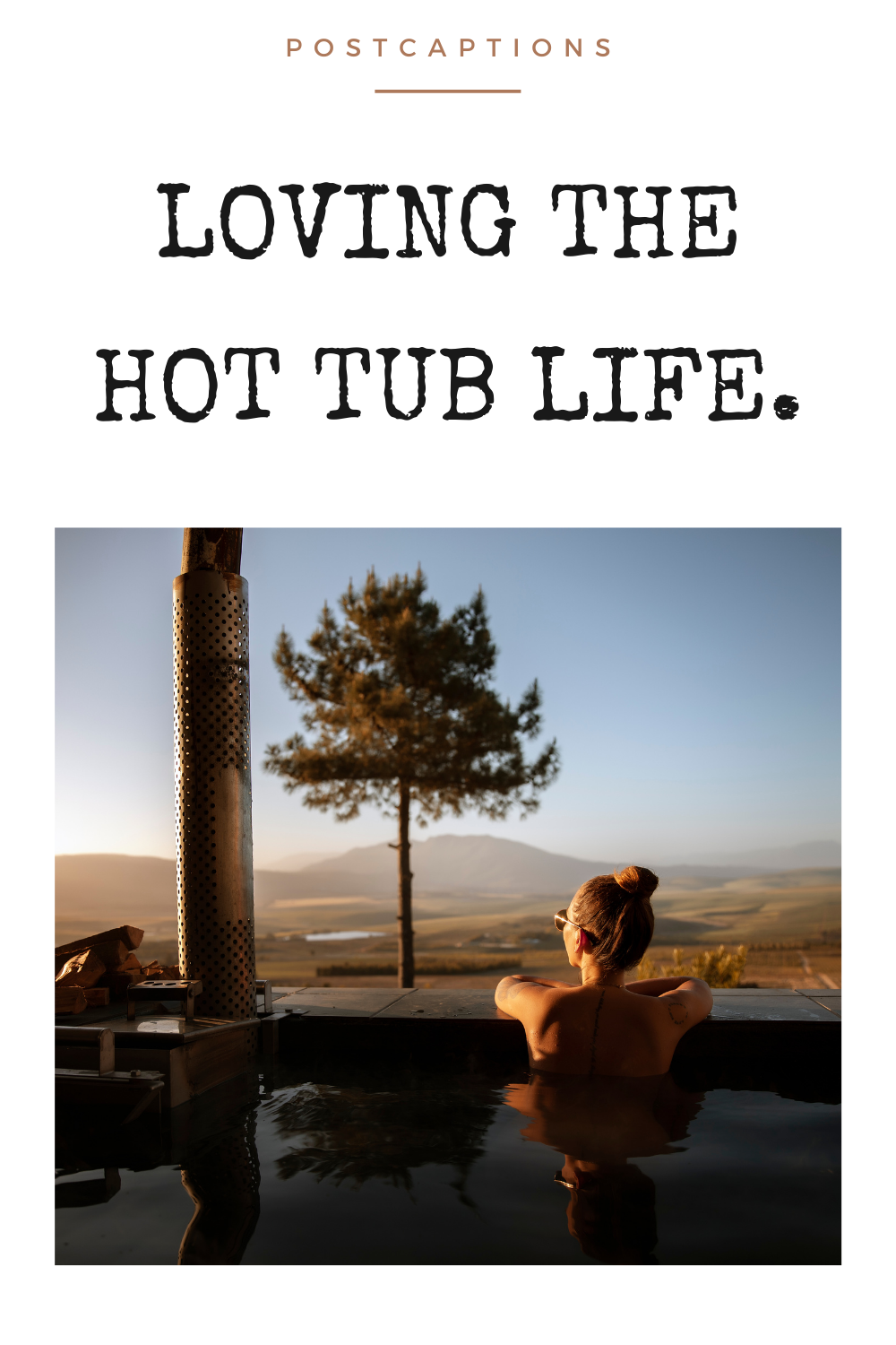 Hot tub captions for Instagram