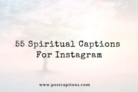 Spiritual captions for Instagram