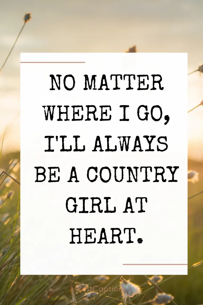 a-red-poster-with-the-words-country-captions-for-instagram