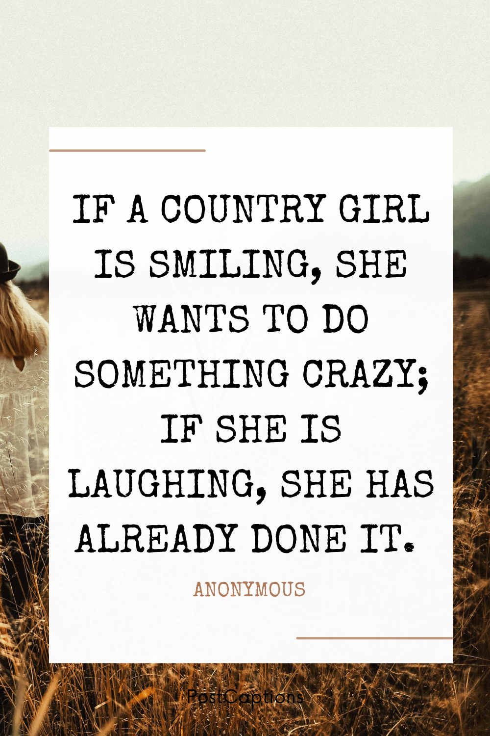 Short Country Girl Quotes for Instagram
