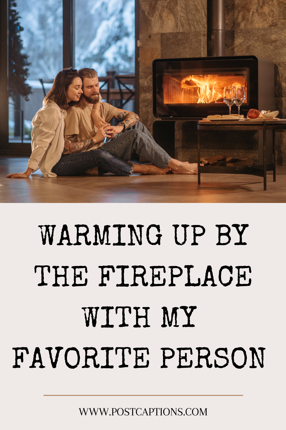 Fireplace Instagram Captions