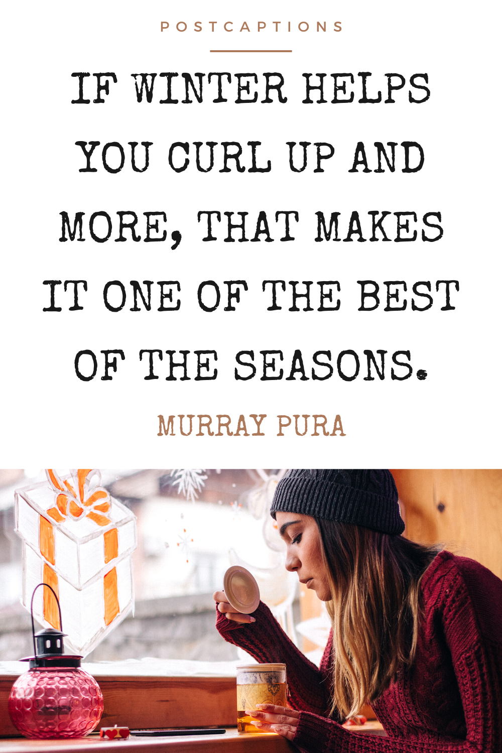 Winter quotes for Instagram