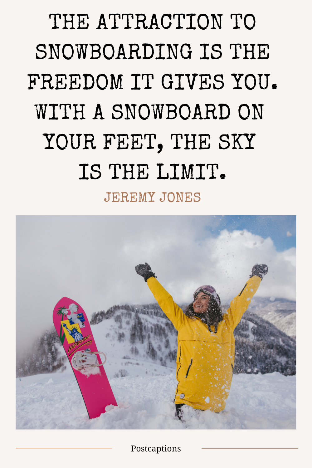 Snowboarding Quotes for Instagram