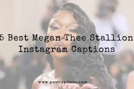 Megan thee stallion Instagram captions