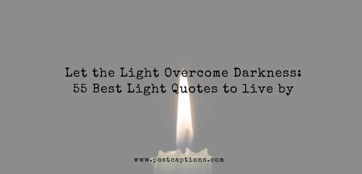 Light and darkness quotes