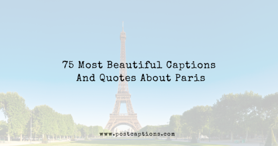 Quotes about Paris
